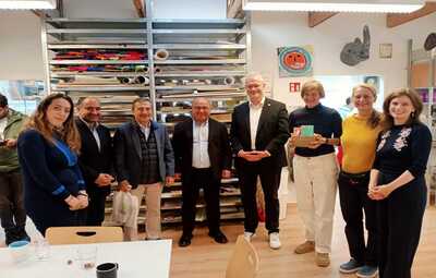 BAŞKAN ATAÇ ALMANYA'DA V.İN.E PROJESİNİN KAPANIŞINA KATILDI